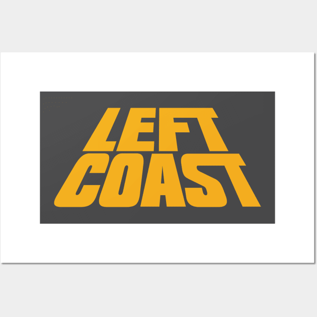 Left Coast Perspective Logo Wall Art by LeftCoast Graphics